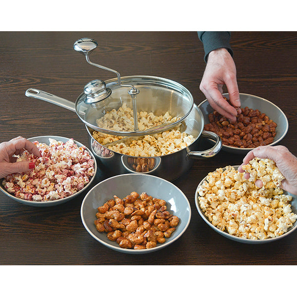 Casserole à popcorn en inox 24,5 cm  Artame - Mathon - 3