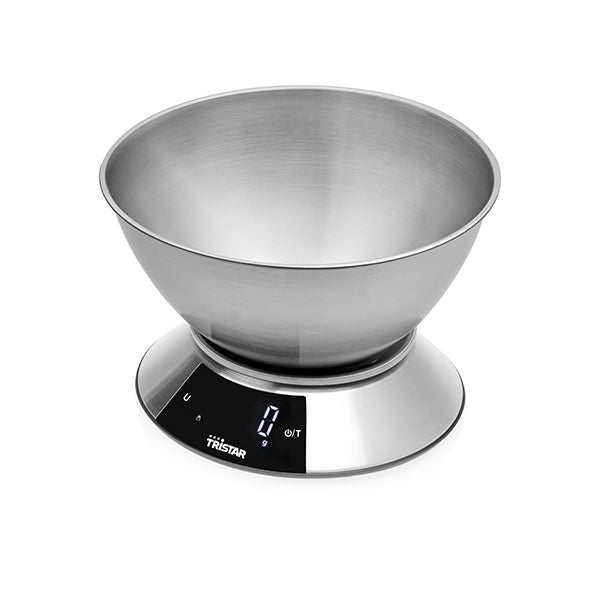 Balance de cuisine en inox 5 kg 2 L Tristar - Mathon - 1