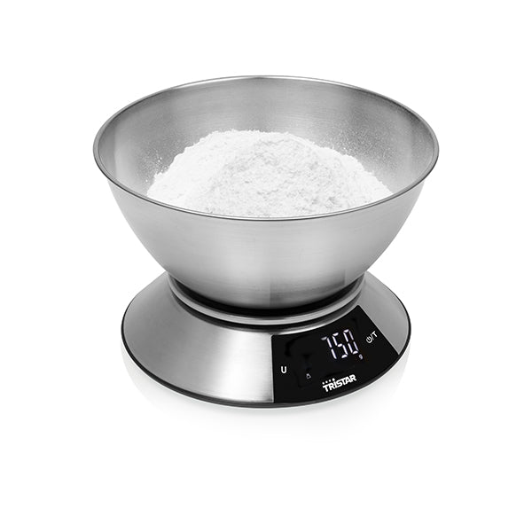 Balance de cuisine en inox 5 kg 2 L Tristar - Mathon - 2
