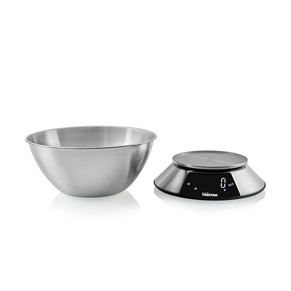 Balance de cuisine en inox 5 kg 2 L Tristar - Mathon - 4