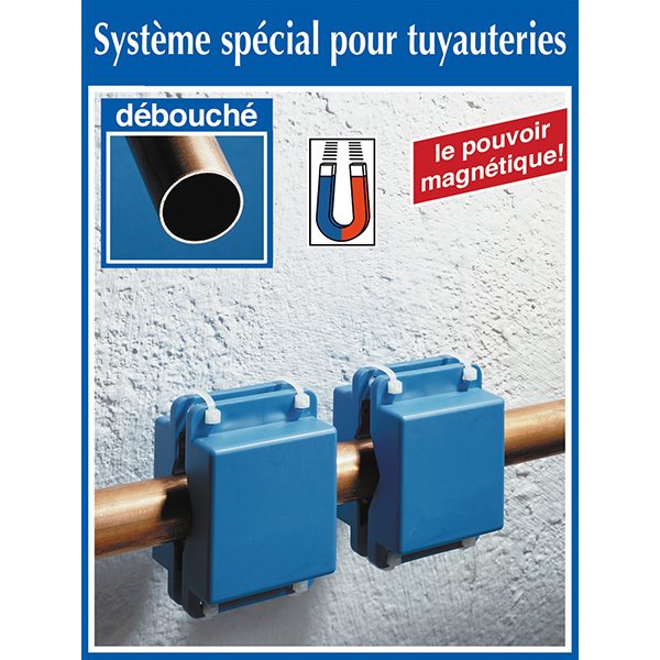 Set 2 aimants anti-calcaire pour tuyauterie Wenko by Maximex - Mathon - 2