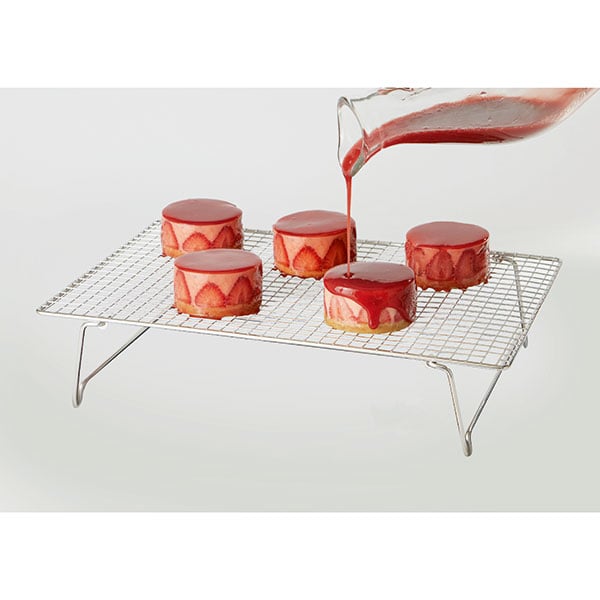 Lot de 2 volettes rectangulaires en inox 43 x 28 cm Mathon - Mathon - 2