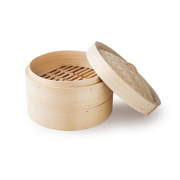 Cuiseur vapeur bambou 2 niveaux 26 cm  Ibili - Mathon - 2