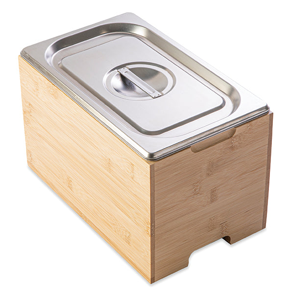 Bac à compost inox et support bambou  Mathon - Mathon - 6