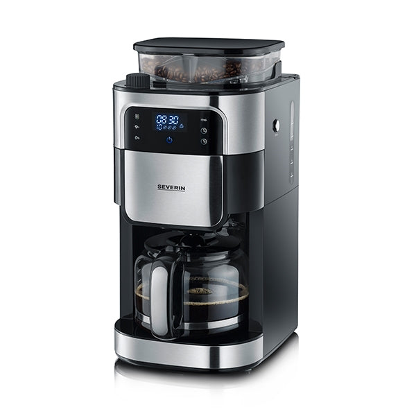 Cafetière filtre à broyeur intégré 10 tasses 1 000 W KA4813  Severin - Mathon - 1
