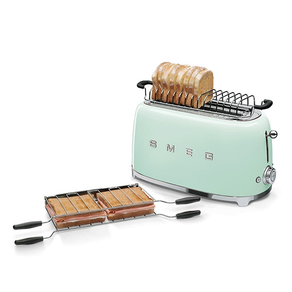 Grille pain 4 tranches 1500 W TSF02PGEU vert d’eau Smeg - Mathon - 3