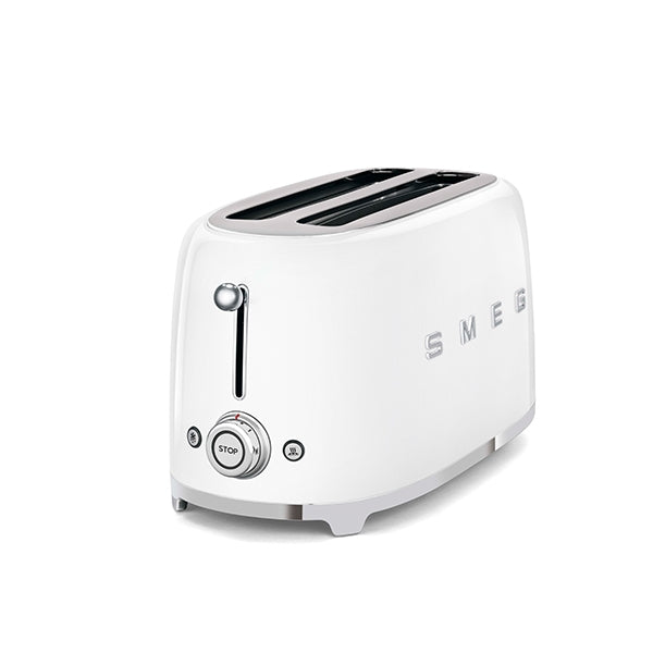 Grille pain 4 tranches 1500 W TSF02WHEU blanc Smeg - Mathon - 2