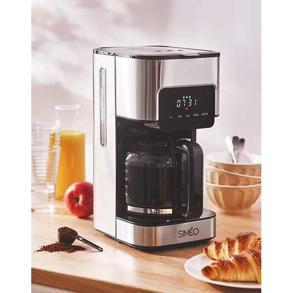 Cafetière filtre électrique programmable 1,5 L 900 W Simeo - Mathon - 2