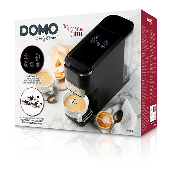 Cafetière 4-en-1 DO748K 1525 W  Domo - Mathon - 6