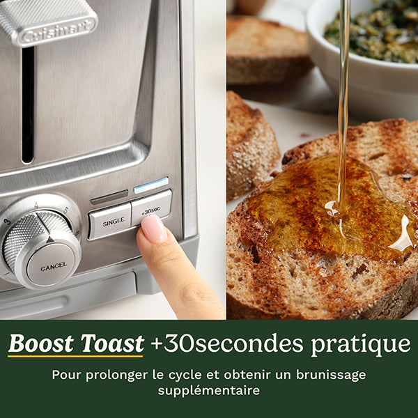 Grille-pain 2 fentes en inox Core Collection CPT1600E Cuisinart - Mathon - 4