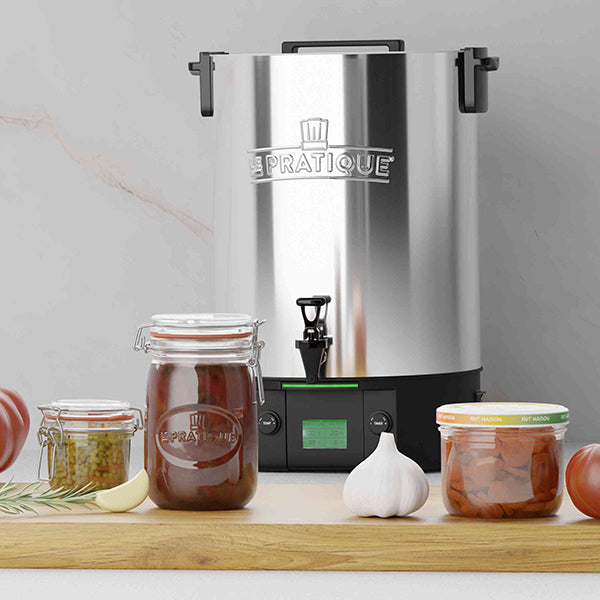 Stérilisateur inox électrique 30 litres automatique 2200 W Le Pratique - Mathon - 2
