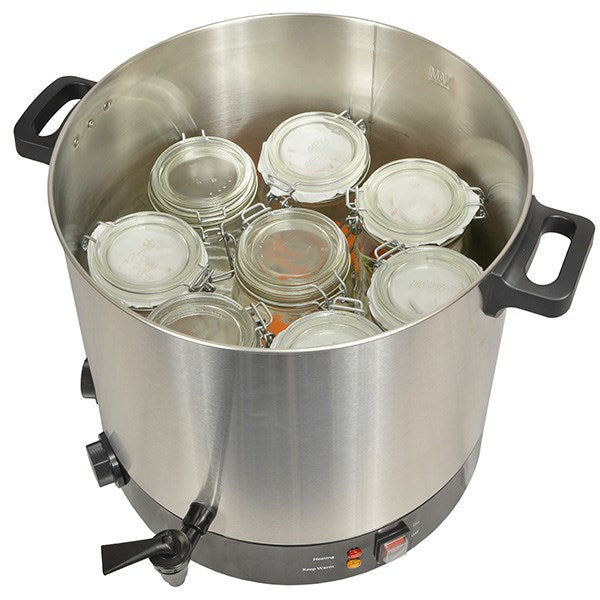 Bouilleur inox 31 litres 2100 W KCPST31.IX Kitchen Chef Professional - Mathon - 2