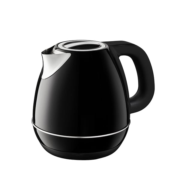 Bouilloire inox à température réglable 1,2 L noire Simeo - Mathon - 1