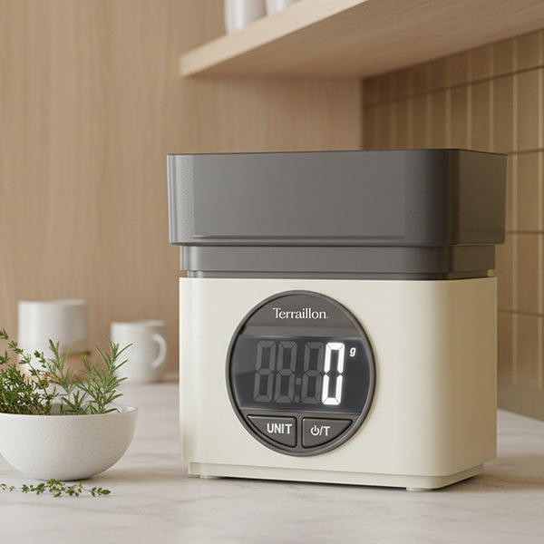 Balance électronique BA22 mythique crème 5 kg Terraillon - Mathon - 2