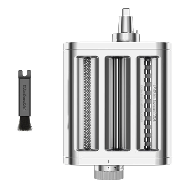 Accessoire machine à pâte 3 en 1 en métal pour robot pâtissier 5KSM3MPA Kitchenaid - Mathon - 1