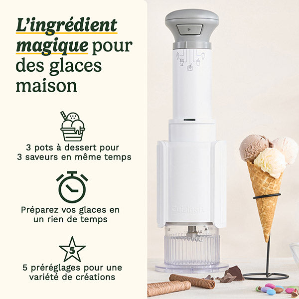 Machine à glaces Freeze Wand Cuisinart - Mathon - 3