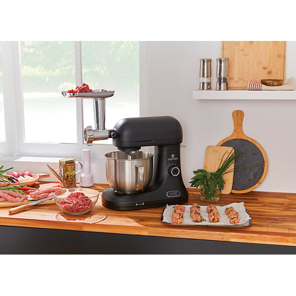Lot robot pâtissier 5 L avec balance intégrée et kit hachoir à viande Mathon - Mathon - 2