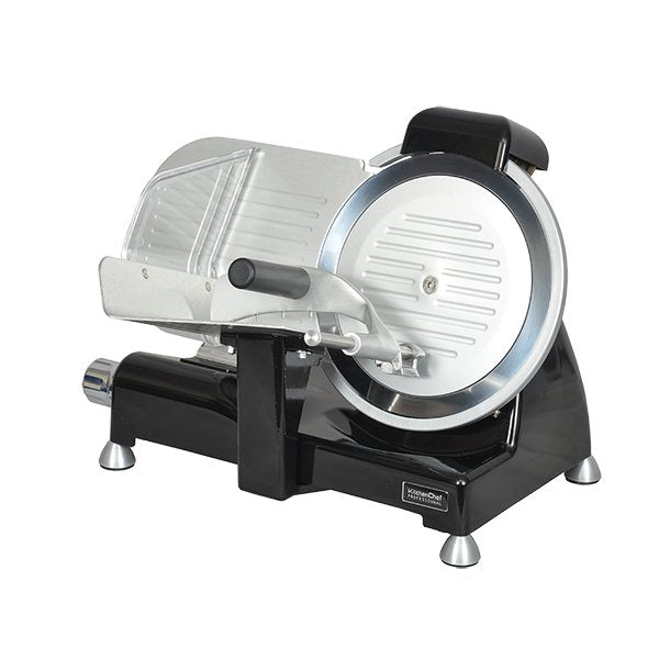 Trancheuse professionnelle 140 W lame 25,5 cm noir KCPTR250N Kitchen Chef Professional - Mathon - 1