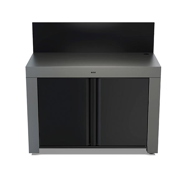 Desserte de jardin Félix double porte gris cargo  ENO - Mathon - 2
