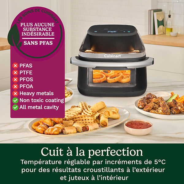 Friteuse sans huile ClearView 8,5 L 2000 W Cuisinart - Mathon - 3