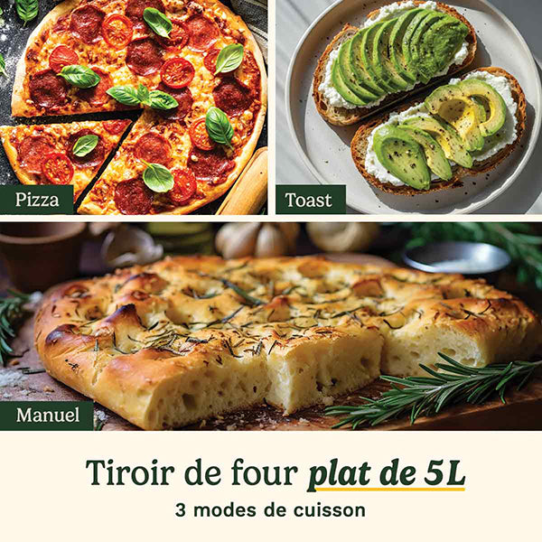 Friteuse à air Trizone 13,6 L 2400 W  Cuisinart - Mathon - 5