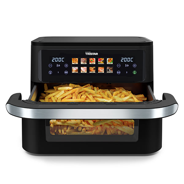 Friteuse à air chaud Dual zone Flex 10 L 2500 W Tristar - Mathon - 2