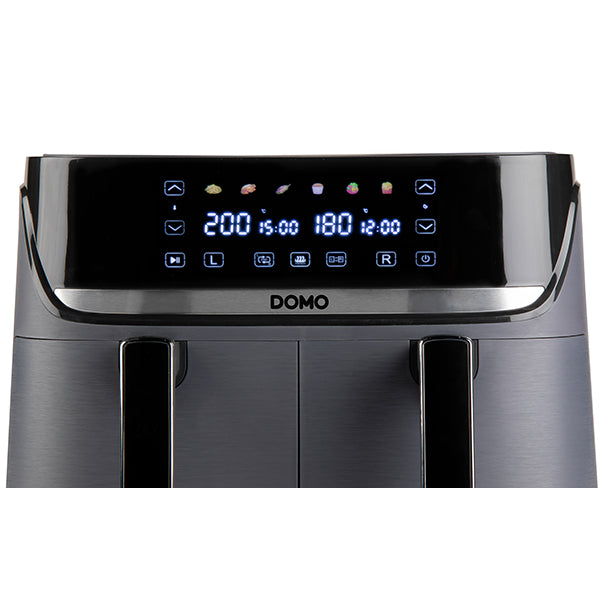 Friteuse à air chaud à doubles compartiments Double Fry Zone 8 L 2850 W DO552FR Domo - Mathon - 5