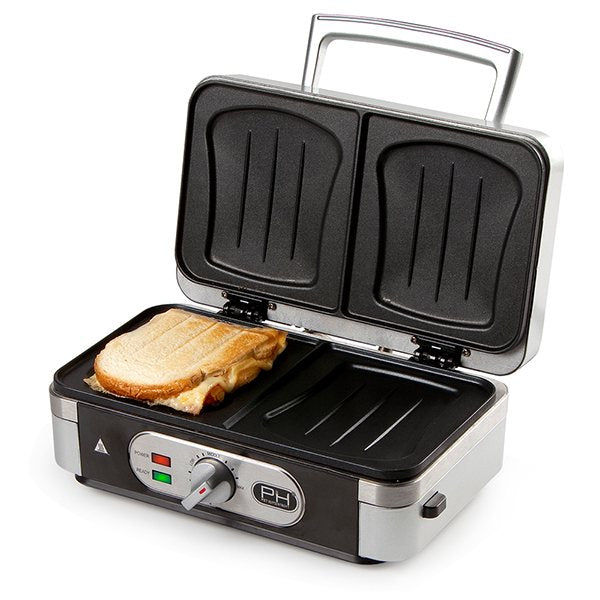 Appareil 3 en 1 grill, gaufrier et croque-monsieur 30 cm 1000 W DO9136C Domo - Mathon - 3