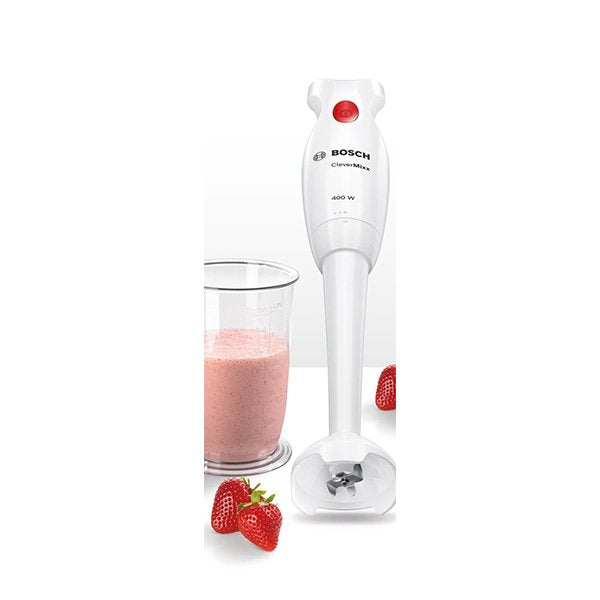 Mixeur Plongeant CleverMixx blanc 400 W MSM14100 Bosch - Mathon - 5