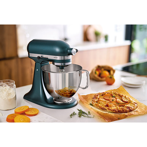 Robot pâtissier Artisan à tête inclinable 4,8 L 300 W vert genévrier 5KSM175PSEJP Kitchenaid - Mathon - 4