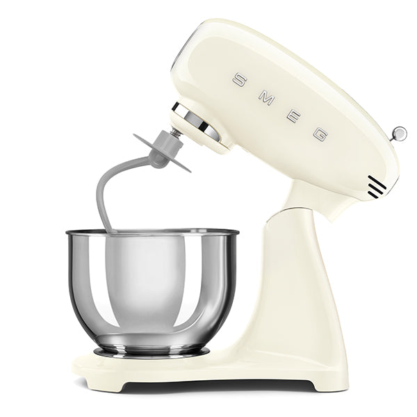 Robot pâtissier 4,8 L 1000 W SMF05CREU crème Smeg - Mathon - 3