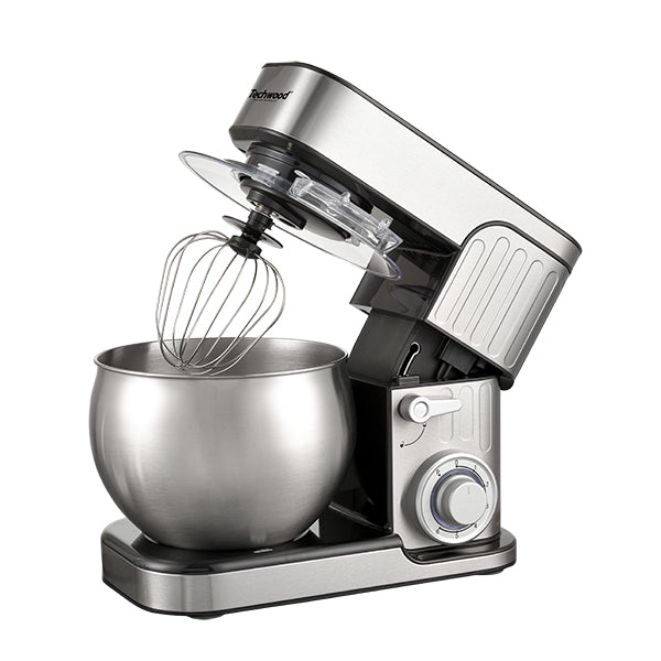 Robot pétrin TRO-1600 avec bol inox 6 L 1300 W Techwood - Mathon - 1