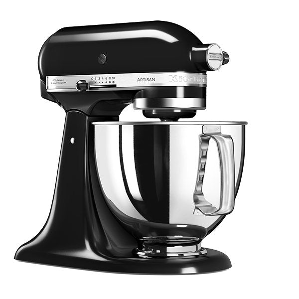 Robot pâtissier Multifonction Artisan Noir Onyx 300 W 5KSM125EOB Kitchenaid - Mathon - 1