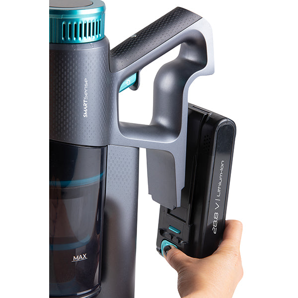 Aspirateur balais 2-en-1 sans fil SmartSense Li-ion 28,8 V 450 W DO252SV Domo - Mathon - 2
