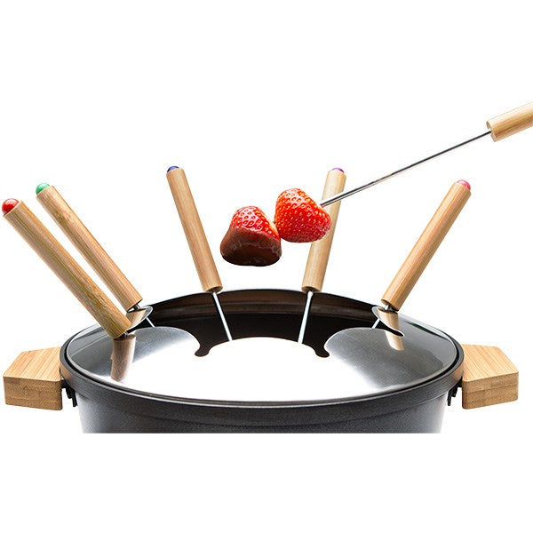 Fondue bambou noire 8 personnes 1,5 L 01.173025.01.001 Princess - Mathon - 4
