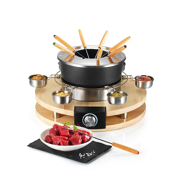 Appareil à fondue 8 personnes Kitchen Chef Professional - Mathon - 1