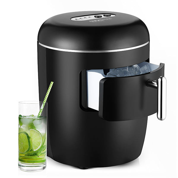 Machine à glaçons 150 W noir satiné Naturamix - Mathon - 1