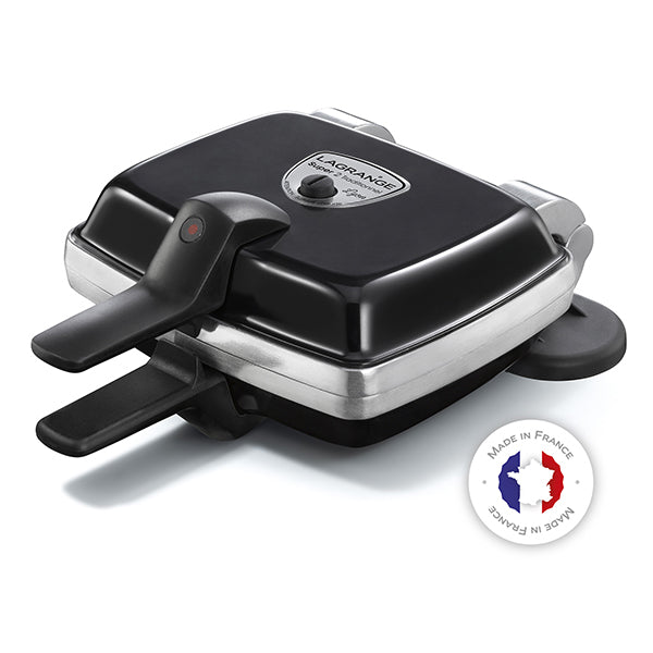 Gaufrier électrique Super 2 Traditionnel noir 1000 W Lagrange - Mathon - 4