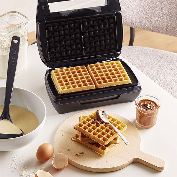Gaufrier Mini Maxi panini et gaufres 900 W noir Lagrange - Mathon - 3