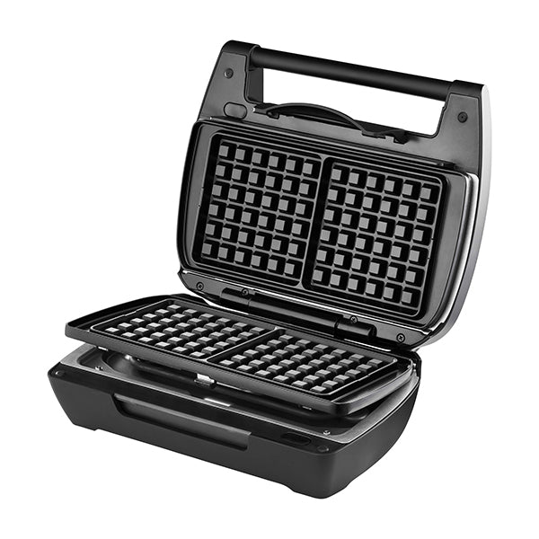 Gaufrier Mini Maxi panini et gaufres 900 W noir Lagrange - Mathon - 2