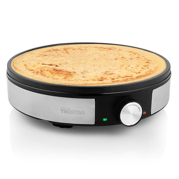 Crêpière électrique 30 cm avec thermostat 1200 W grise BP-2638 Tristar - Mathon - 2
