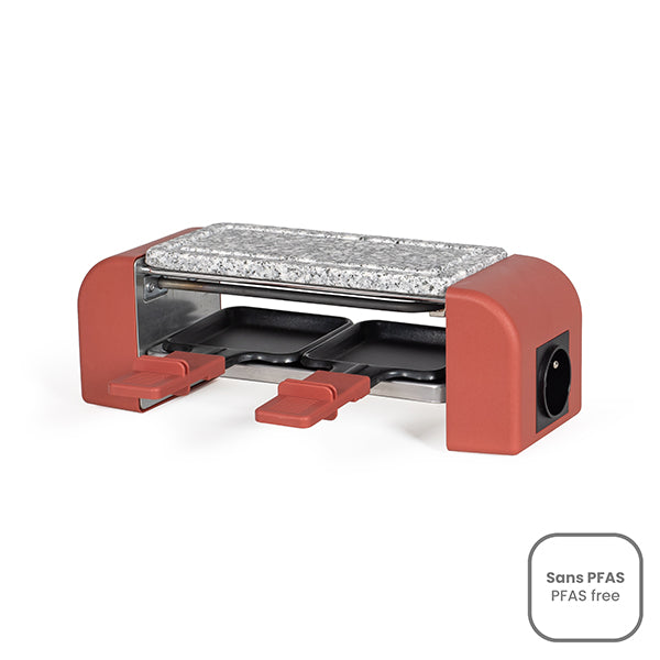 Appareil à raclette 2 personnes connectable 450 W Livoo - Mathon - 2