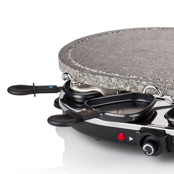 Set appareils à raclette avec pierre à cuire et à fondue 8 personnes Princess - Mathon - 3