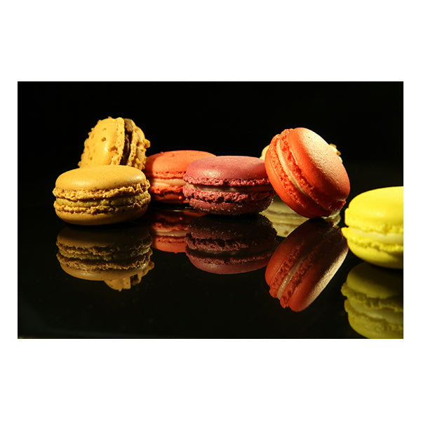 Planche à découper en verre trempé macarons 30 cm  Pradel Excellence - Mathon