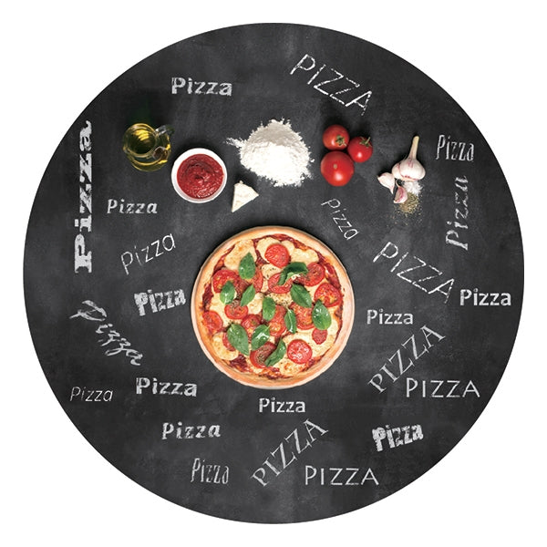 Plateau à pizza en verre 35 cm Pradel Excellence - Mathon