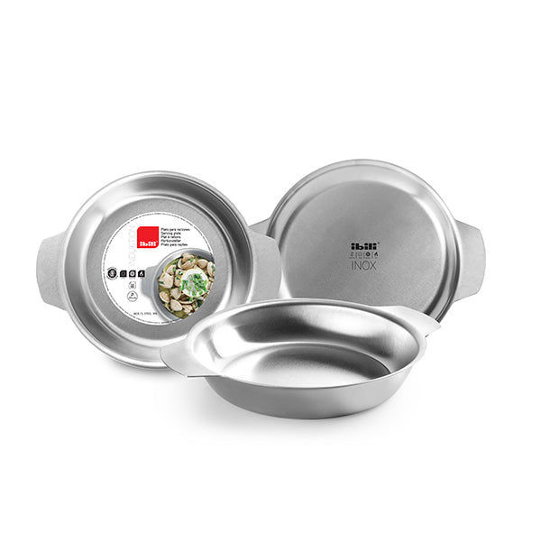 Plat rond inox 20 cm Ibili - Mathon - 2