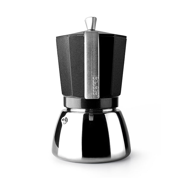 Cafetière italienne induction Elba 3 tasses noire Ibili - Mathon - 2