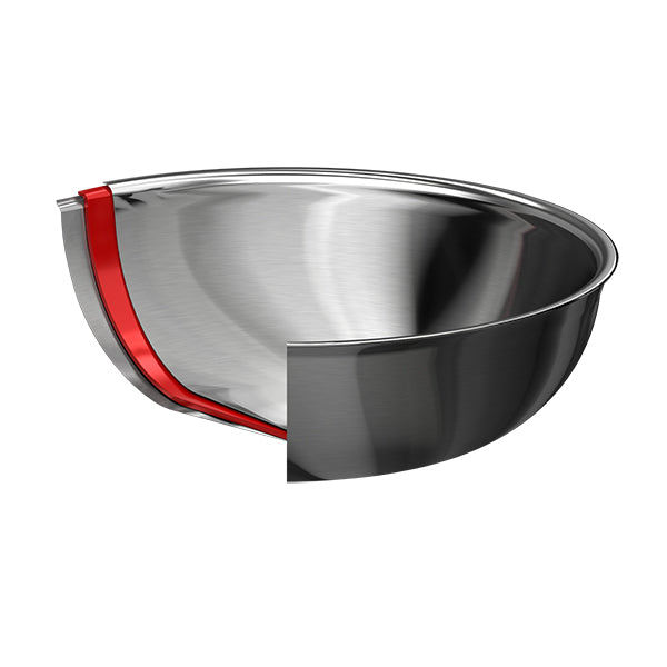 Wok inox antiadhérent Casteline sans manche 28 cm Cristel - Mathon - 2