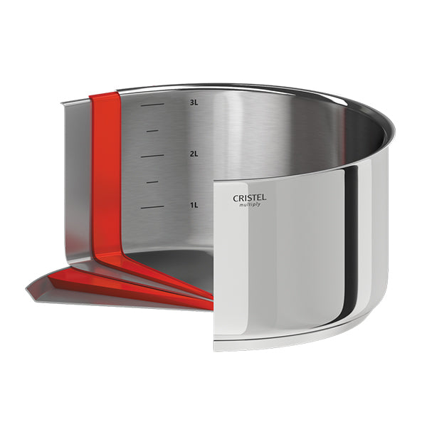 Faitout inox Casteline sans manche 24 cm Cristel - Mathon - 5