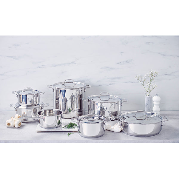 Faitout inox avec couvercle Chef 24 cm 5,7 L Beka - Mathon - 4